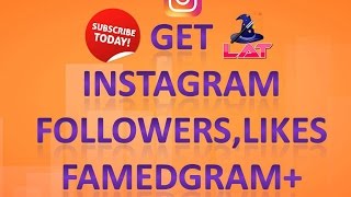 Get  Instagram Followers And Likes Famedgram+ App 2017 screenshot 1