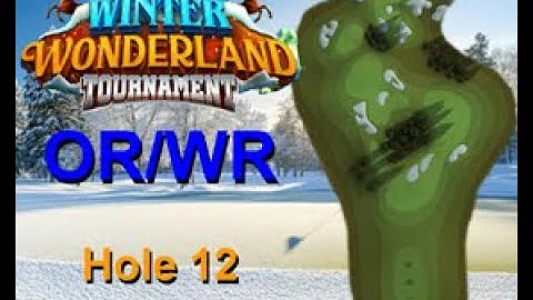 H12M Golf Clash Winter Wonderland 2025 Hole 12 Master OR/WR 2 Close Looks