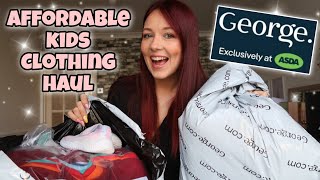 AFFORDABLE KIDS CLOTHING HAUL: George at Asda Spring/Summer 2026