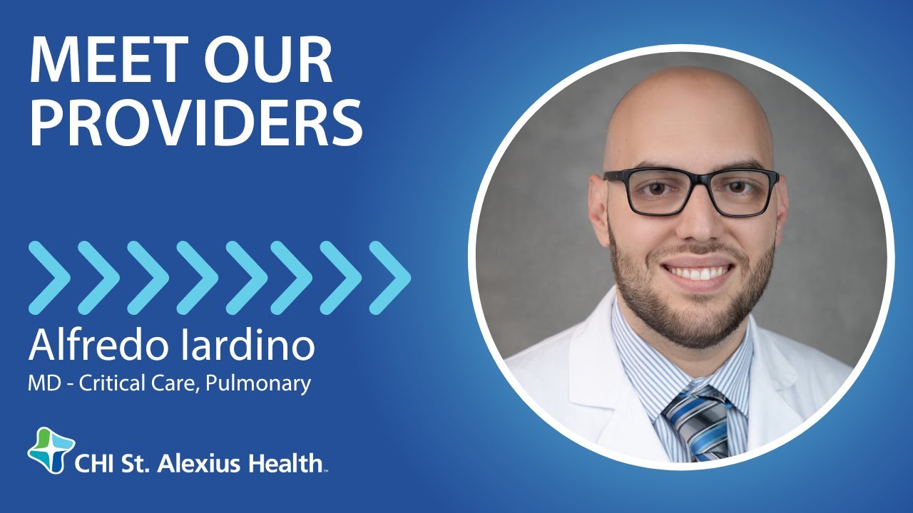 Alfredo Iardino, MD - Critical Care, Pulmonary - CHI St. Alexius Health