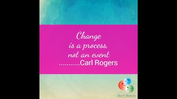 Change is a process, not an event