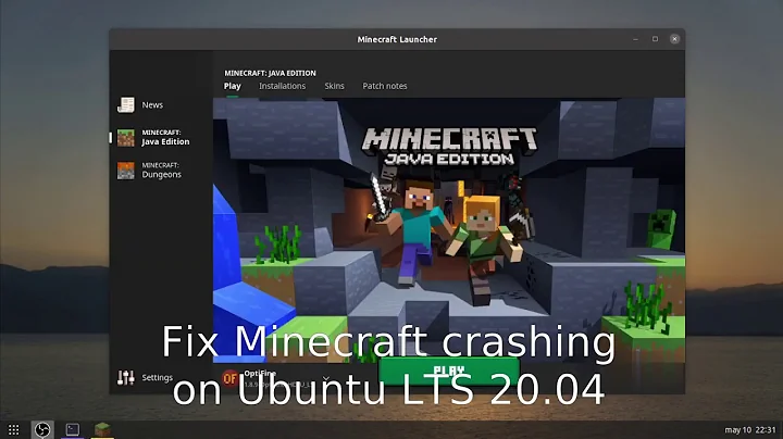 Fix Minecraft crashing on Ubuntu (LTS 20.04)