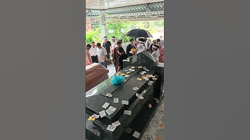 Đám tang tại Vườn Cò Châu Thành Kiên Giang vừa hạ huyệt hoàn thành xong một kiếp người