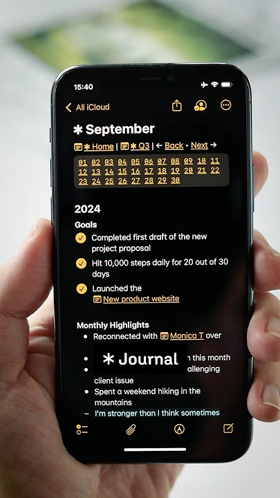Forever ✱ Notes: 3 Levels to Master Apple Notes Organization #applenotes #digitalnotetaking