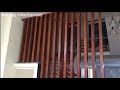 How To Build Wooden Bars On The Steps Of The Living Room - Beautiful Living Room Design