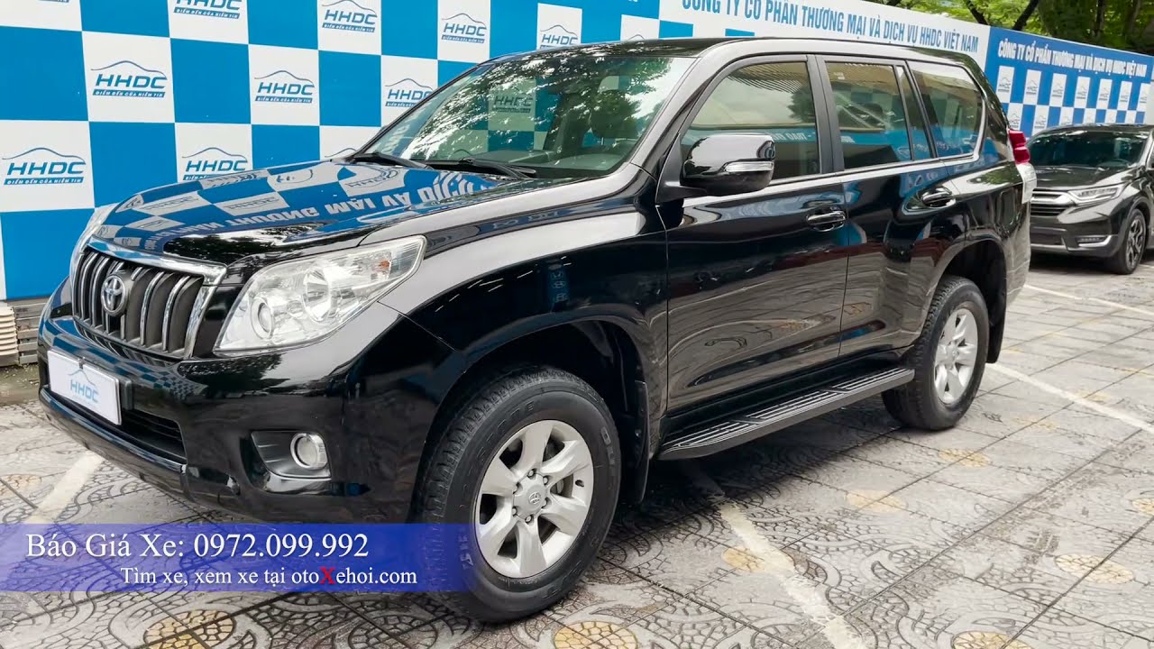 Xe ô tô cũ Toyota Prado bản TXL sx 2012 gầm cao 7 chỗ nhập khẩu