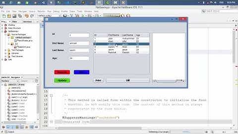 How to Update jTable selected Row