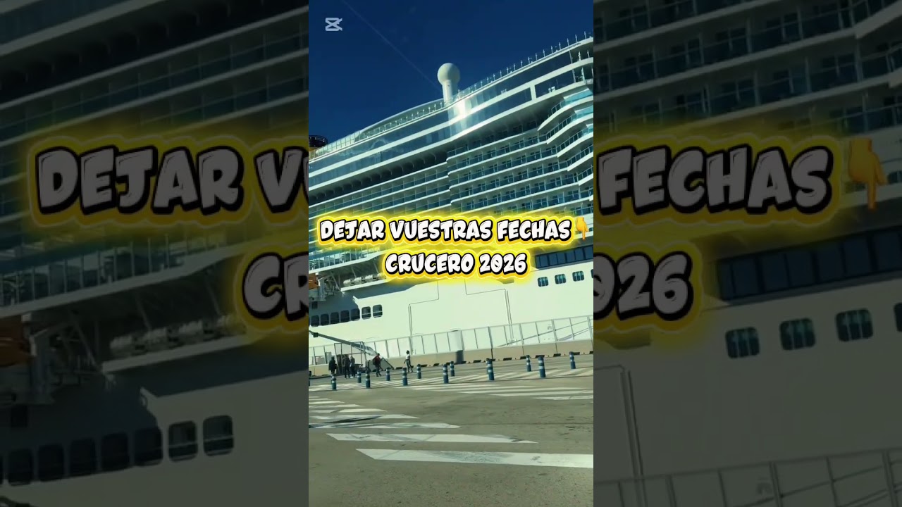 Cruceros 2026, deja tu fecha en comentarios.@Costa cruceros  #cruise #crucero #travel #viaje #parati