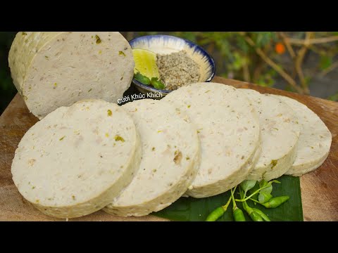Video 3 BƯỚC LÀM CHẢ LỤA ỚT HIỂM NGON DỄ THÀNH CÔNG CHO NGÀY... - youtube