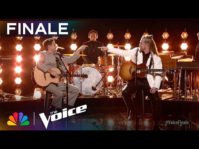 Huntley and Niall Horan Sing Knockin' On Heaven's Door by Bob Dylan | The Voice Live Finale | NBC class=