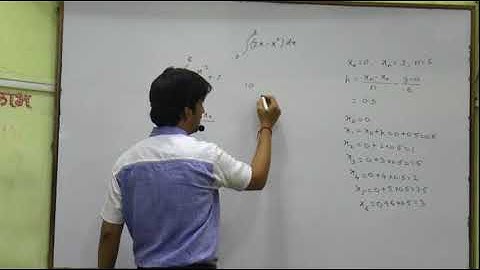 Numerical Integration With Trapezoidal Rule: Example