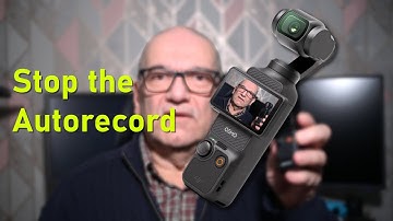 How to Turn Off Auto record When Rotating Display DJI Pocket 3