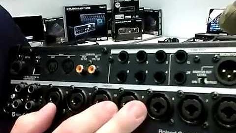 Winter NAMM 2013 Roland Studio-Capture Audio/MIDI interface