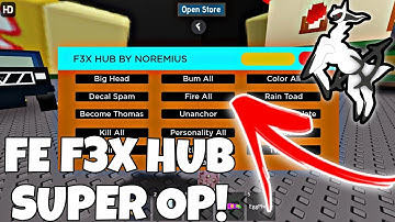 FE F3X HUB SUPER OP! FE BTOOLS | ARCEUS X • DELTA • FLUXUS • HYDROGEN!