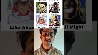 Best Justice anime? #gyomei #kny #demonslayer #stain #akainu #allmight
