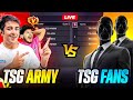 FREE FIRE AO VIVO TSG MANN IS BACK | TSG VS TSG FUN CUSTOM ROOMS - GARENA FREE FIRE