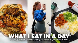 WHAT I EAT IN A DAY TO LOSE WEIGHT & BE HEALTHY | easy & realistic meals for weight loss!