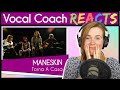 Vocal Coach reacts to Måneskin (Damiano David) - Torna a casa - Live Performance