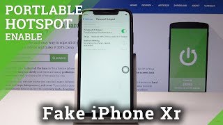If you would like to share your portable wi-fi hotspot, should enable
wireless access point in fake iphone xr. check out the presentation
...