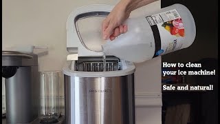 How To Clean - Ice Machine / Maker.  Natural Safe Cleaning. screenshot 4