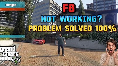 Menyoo Trainer F8 Button Not Working in GTA5 l F8 Problem solved 100% #2