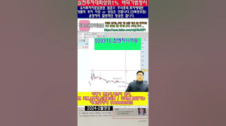 ☑️009310,참엔지니어링,주가분석전망,추천종목