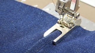 Tutorial: how to sew lapped and flat-felled seams with the BERNINA lap seam foot no. 70 and 71