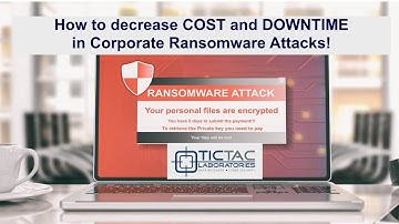 Ransomware Incident Response - Ransomware Decryption - Digital Forensics & Coordination from Tictac