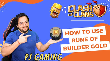HOW TO USE RUNE OF BUILDER GOLD #gaming #coc #trending #viral