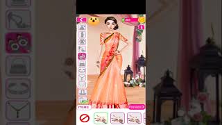 Indian Wedding Stylist - Makeup & Dress up Games - Part5 - #Shorts screenshot 4