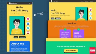 CHILL Programming -   Useful Responsive Portfolio Website - HTML, CSS & JS - ASMR | No Talking