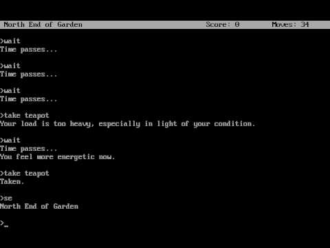 DOS Game: Zork II - The Wizard of Frobozz