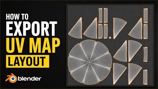 Export UV Layout from Blender in 30 Seconds