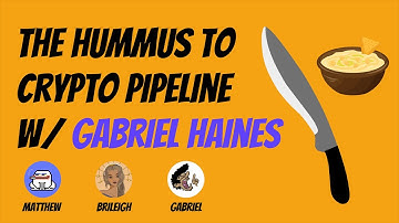 The hummus to crypto pipeline with Gabriel Haines | Juicecast ep. 20