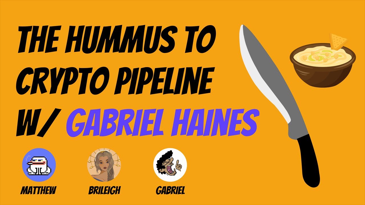 The hummus to crypto pipeline with Gabriel Haines | Juicecast ep. 20