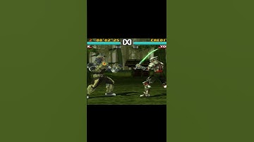 Tekken 3 (PS1) - Gunjack Vs. Yoshimitsu (One Shot) #gaming #tekken3