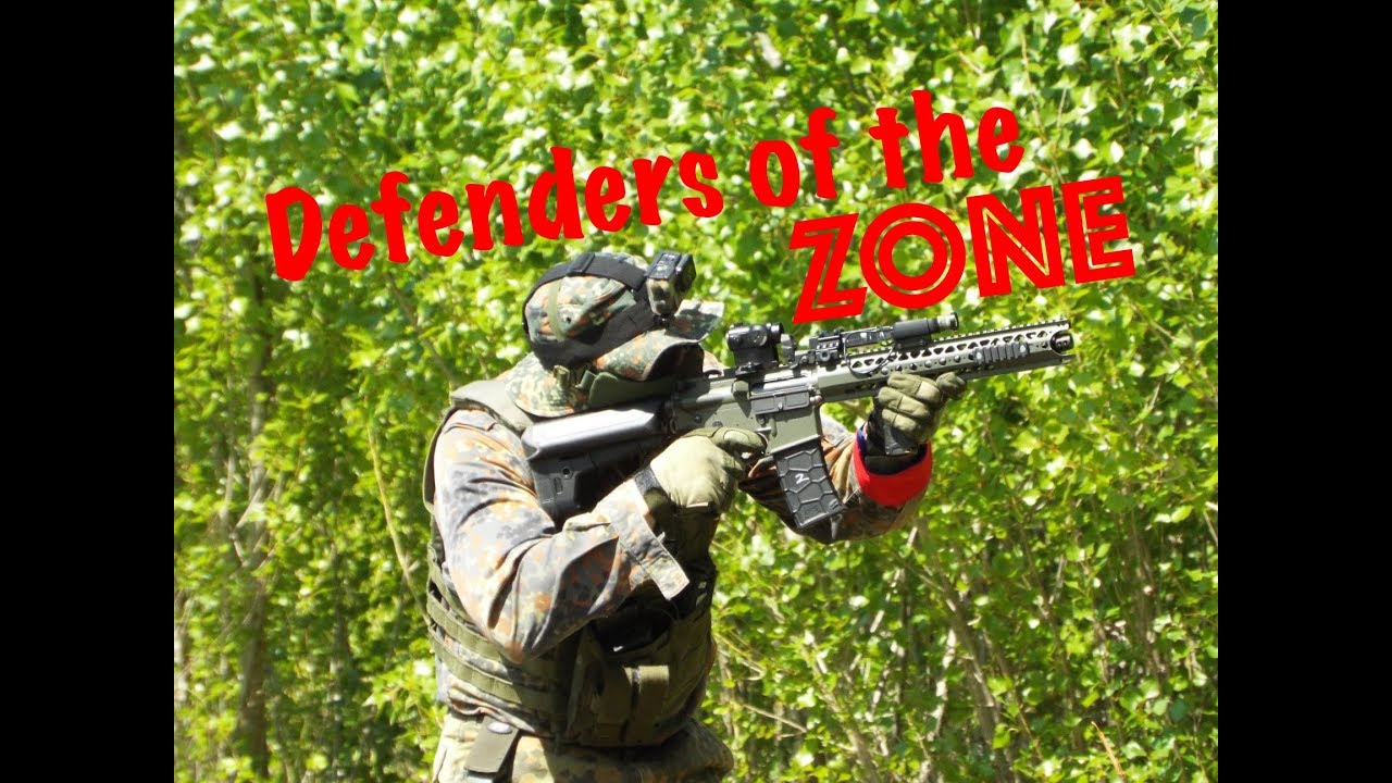 [AIRSOFT] Krytac LVOA Gameplay - Defenders of the ZONE - SCOPECAM