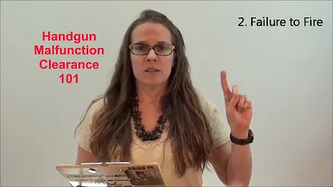 Handgun Malfunction Clearance 101 (Ep. 3): Failure to Fire