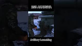 Russian 2S3 "AKATSIYA" 152 mm self #army #russianmilitary #army