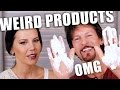 TESTING WEIRD BEAUTY PRODUCTS ... OMG