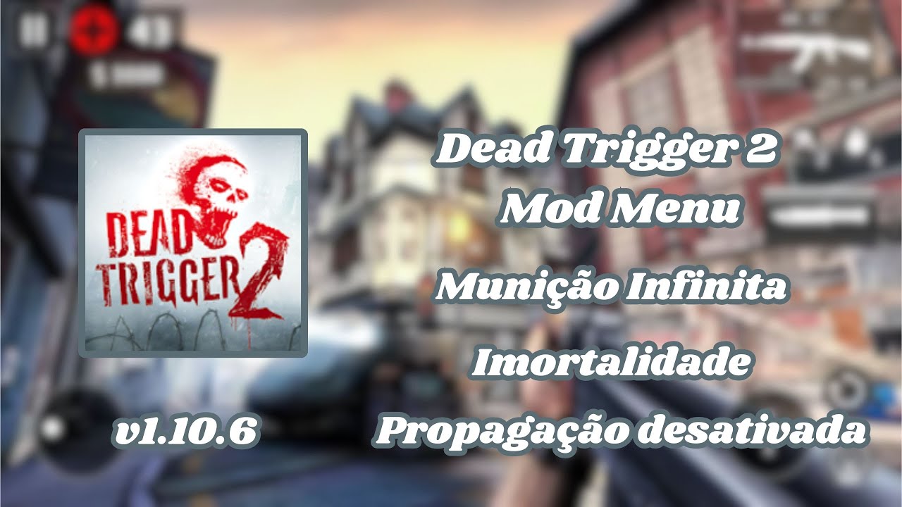 Dead Trigger 2 v1.10.6 Mod Menu; Dinheiro Infinito; Munição Infinita