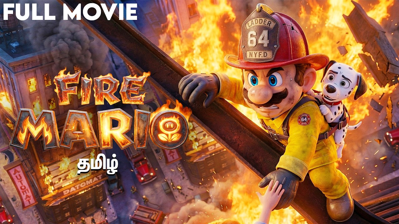 ⁣Fire Mario (2026) Tamil Dubbed | Latest Animated Adventure | Full Movie