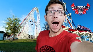 Riding ARIEFORCE ONE at Fun Spot Atlanta | Full Review and Park Tour!