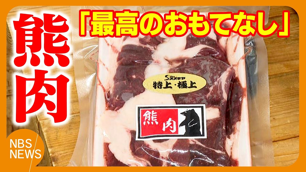 ご飯ちょうだい熊 Butchers receive increasing inquiries about bear meat; 
