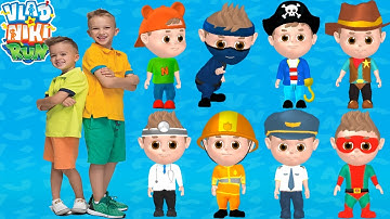 Vlad & Niki Run - All Characters Unlocked All Costumes All Hoverboards All Jetpacks Hack Coins Mod