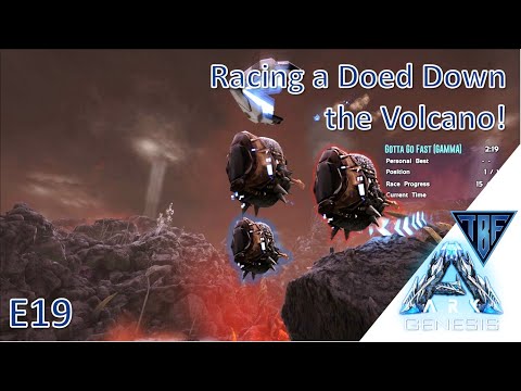 Ark Genesis E19 Racing Doeds and fighting the Kingslayer! New Ark DLC - Ark Survival Evolved