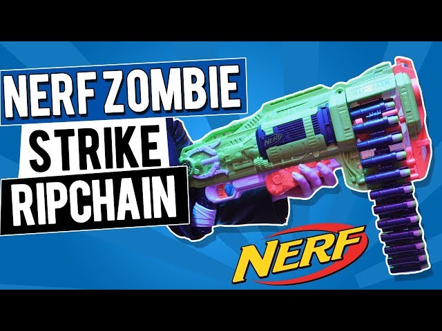 Nerf Zombie Strike Doominator! Épica Shotgun Estilo Minigun 