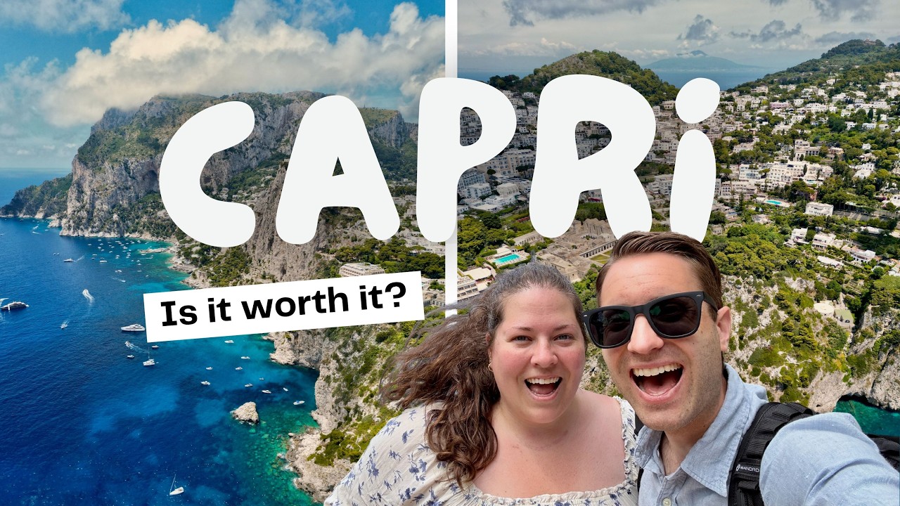 Is a Capri Day Trip Worth It? (The Honest Truth) | Gardens of Augustus, Anacapri Chairlift + Views