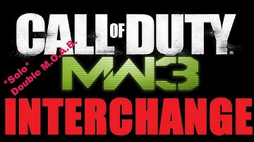 COD: MW3 *Solo* Double M.O.A.B. on Interchange w/ACR Call of Duty Gameplay MW3