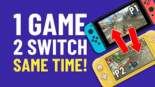 1 Game, 2 Switch, Same Time Online | Nintendo Switch Game Share Tutorial